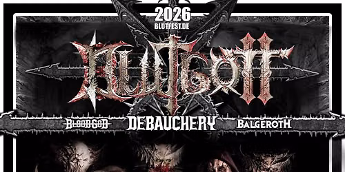  DEBAUCHERY BLUTFEST 2026 
