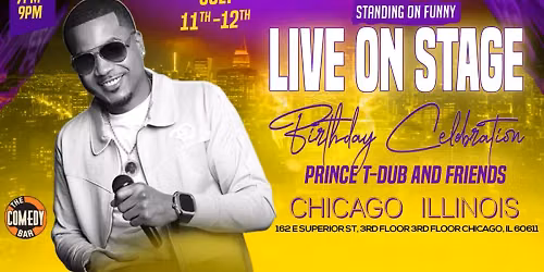 Prince T-Dub at Mic Drop Comedy Detroit