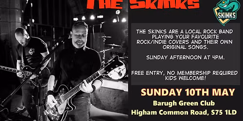 The Skinks - Barugh Green Club - Sunday May 10th (Afternoon)