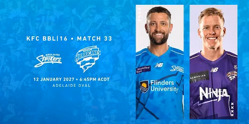 BBL | Strikers vs Hurricanes | Adelaide Oval