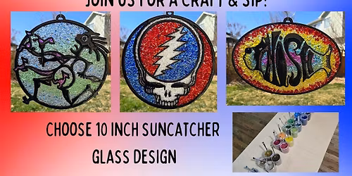 Craft & Sip - Glass Suncatcher Workshop - at Empourium Brewing!