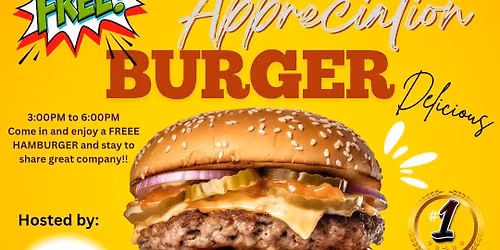 Free Burger Community Luncheon