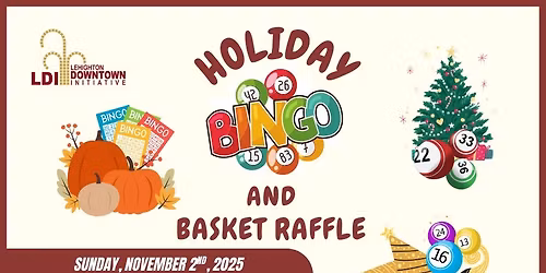 Holiday Bingo and Basket Raffle!