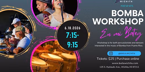 Bomba Music and Dance Workshop
