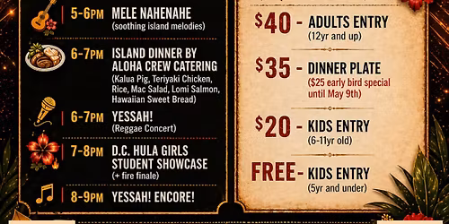 Island Reggae Concert & Polynesian Dance Showcase