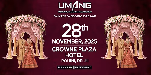 Umang Exhibition at Crowne Plaza Rohini Delhi