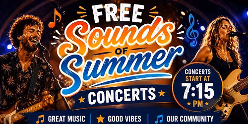 Friday Night Free Sounds of Summer Concerts 