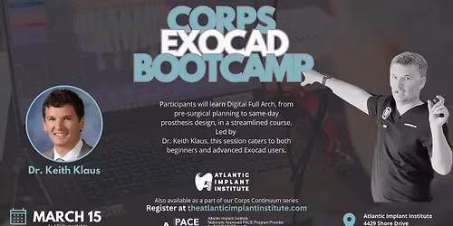 Corps Exocad Bootcamp