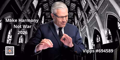 Et flygel og meg. Leif Ingvald fyller 50 \u00e5r. Make Harmony, not war 2026. Bli med p\u00e5 feiringa.