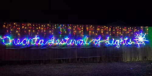 2025 Oneonta Festival of Lights