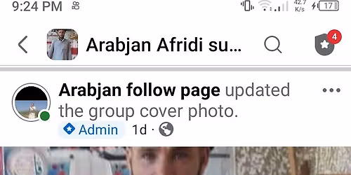 group support system Arabjan Afridi join part in