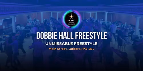 Ceroc Larbert: Dobbie Hall 2 Room Freestyle - September