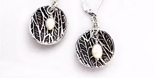 Sterling Silver Earrings with Pearls Workshop | Ages 13 - Adult