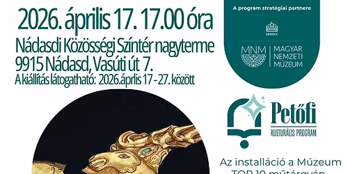 A magyar nemzet kincsei - Ki\u00e1ll\u00edt\u00e1s megnyit\u00f3\/Szabadegyetemi el\u0151ad\u00e1s