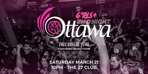 Emo Night Ottawa - G*rls+ Night