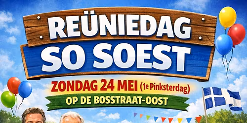 Re\u00fcnie SO Soest 100 jaar met voetbaltoernooi - Iedereen is welkom