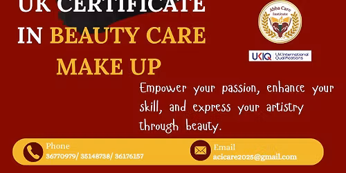 UK CERTIFICATE IN BEAUTY CARE MAKE UP 