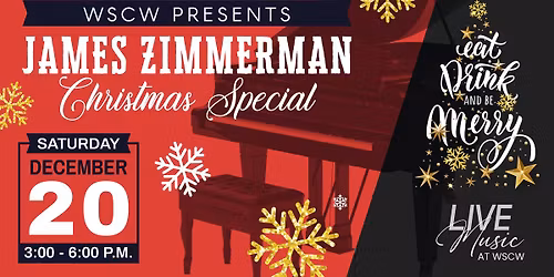 James Zimmerman Live at WSCW December 20