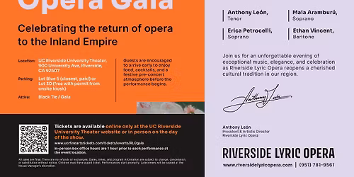 Riverside Lyric Opera Gala