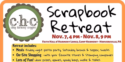 Scrapbook retreat