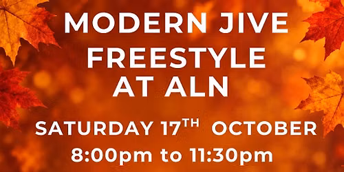 ALN FREESTYLE SATURDAY 17th OCTOBER 2026
