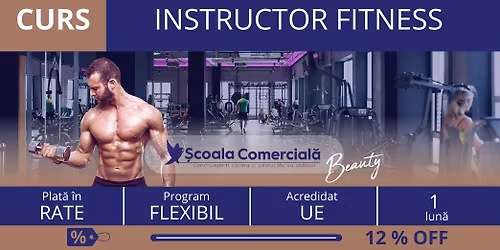 Curs Instructor Fitness┃BACĂU