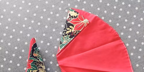 Beginner Sewing Workshop - Christmas Tree Napkin