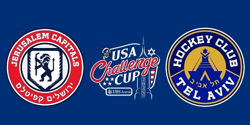 IEHL USA Challenge Cup - Israel Elite Hockey League: HC Tel Aviv vs Jerusalem Capitals at UBS Arena