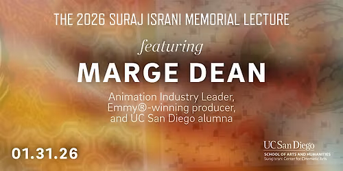 2026 Memorial Lecture featuring Animation Executive, Marge Dean