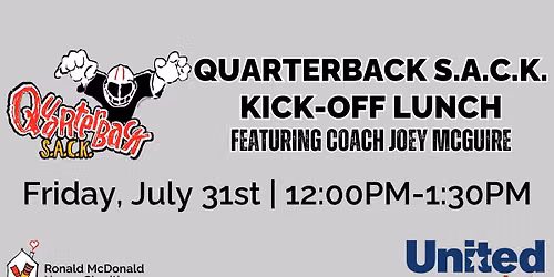 Quarterback S.A.C.K. Kick-Off Lunch