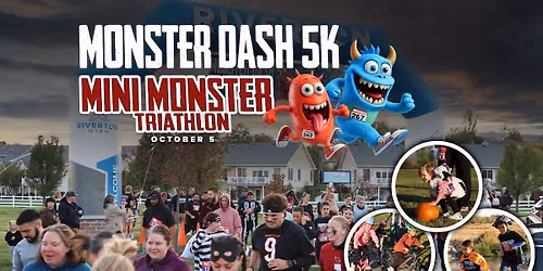 Riverton's Monster Dash: Halloween 5K & Mini Monster Triathlon