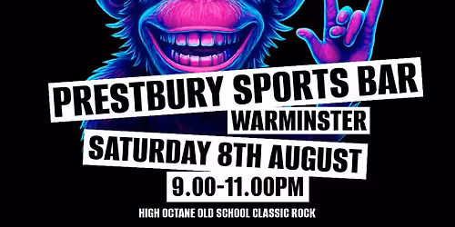 The Buttmonkies - Prestbury Sports Bar, Warminster