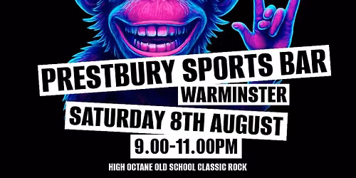 The Buttmonkies - Prestbury Sports Bar, Warminster