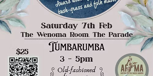 The Water Runners play Artists on The Parade Tumbarumba