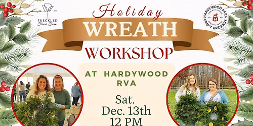 Holiday Wreath Workshop @ Hardywood RVA
