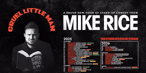 Mike Rice: Cruel Little Man NORTHAMPTON