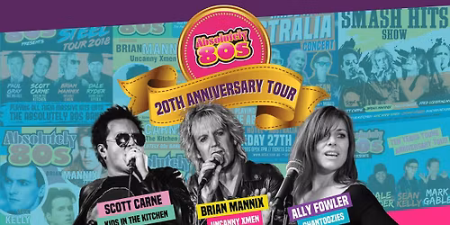 Kings Beach Tavern (Caloundra, QLD)- Absolutely 80s Super Group -20 Years Anniversary Show