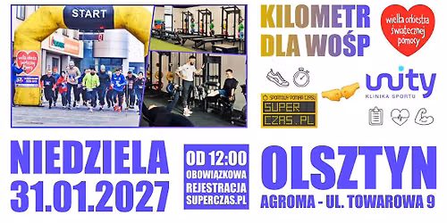 Kilometr dla WO\u015aP 2027 Olsztyn