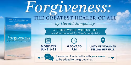 Forgiveness Workshop