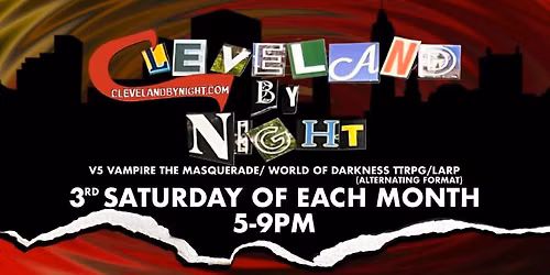 Cleveland By Night (VTM\/WOD V5)(TTRPG)