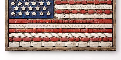 Wooden Spindle Flag Workshop - $40