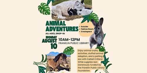 Animal Adventures--Drop-in