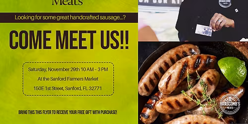 Sanford Farmer\u2019s Market - Come Meet Us!!