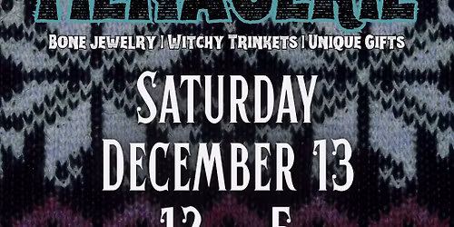 Minerva's Menagerie Pop-Up at The Parlour