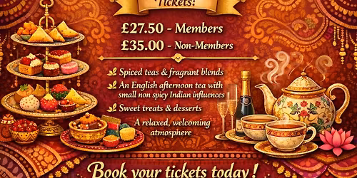 Indian Themed Afternoon Tea