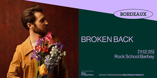 BROKEN BACK\uff5cRock School Barbey - BORDEAUX\uff5c11\/12\/25