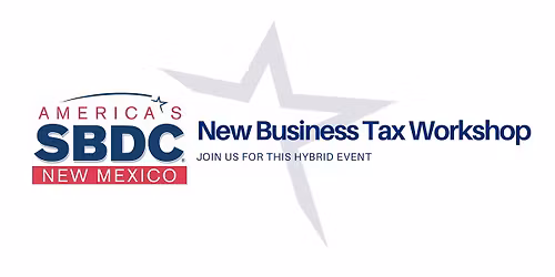 New Business Tax Workshop 