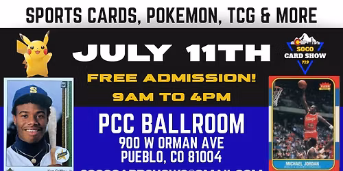 SOCO Card Show July 2026