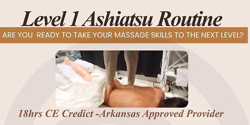 Ashiatsu level 1