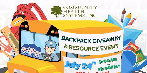 SNAP Booth at Backpack Giveaway and Resource Event
